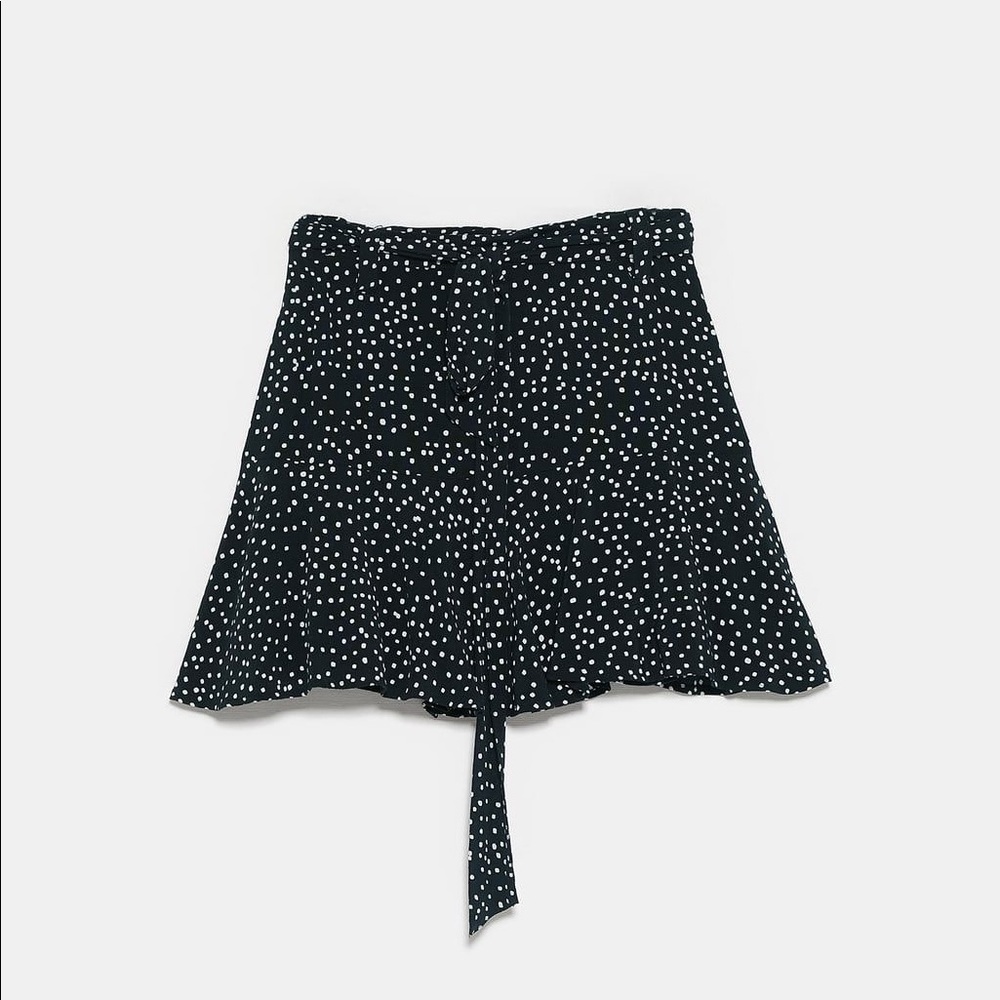 Zara Polka Dot Mini Skort